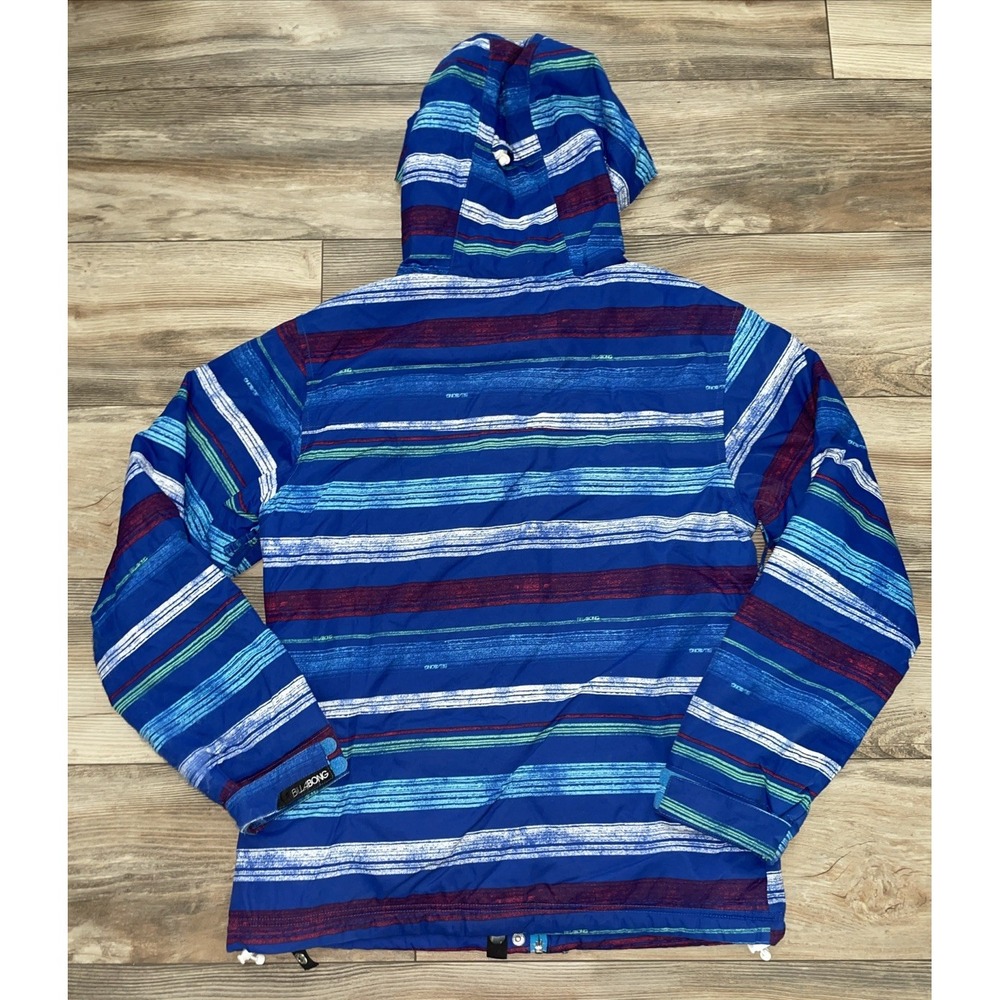 Billabong Ski Snowboard Jacket Womens Medium Altyr Series Logo Pink Blue 8K - Picture 4 of 5
